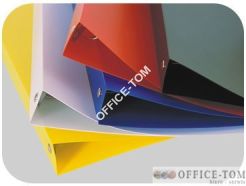 Skoroszyt ofertowy z dźwignią, na 60 kartek A4 PD-01 BIURFOL Czerwony