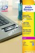 Etykiety AVERY ZWECKFORM znamionowe srebrne A4, 20 ark./op., 45,7 x 21,2 mm, srebrne, poliestrowe - 2