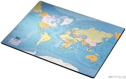 Podkładka na biurko z mapą świata 400 x 530 mm ESSELTE