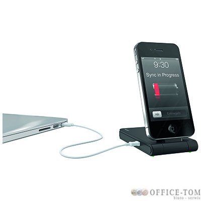 Ładowarka LEITZ Complete 3 w 1  do iPhone 4/4S, czarna