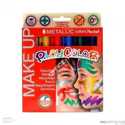 FarbyPlayColor Make up Pocket Metallic 6 kolorów