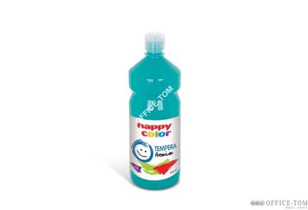 Farba Tempera Premium 1000ml, turkusowy Happy Color