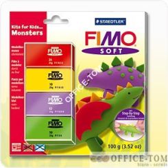 Zestaw FIMO dla dzieci - Smoki