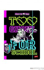 Teczka z gumką A4, MONSTER HIGH ST.MAJEWSKI