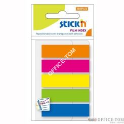 Zakładki Indeksujące Samoprzylepne.Mix 5 Kol.Neon