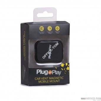 UCHWYT MAGNETYCZNY do TELEFONU - MONTAŻ W KRATCE WENTYLACYJNEJ PLUG&PLAY