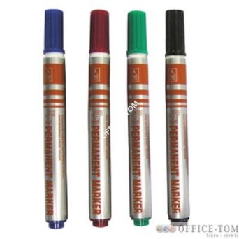 Marker SPOKO  0145 okrągły permanentny niebieski p/10/
