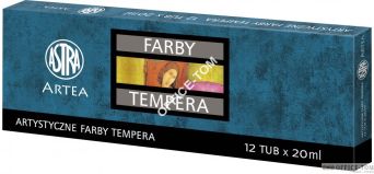 Farby tempera 12kol.A\'20 tuba
