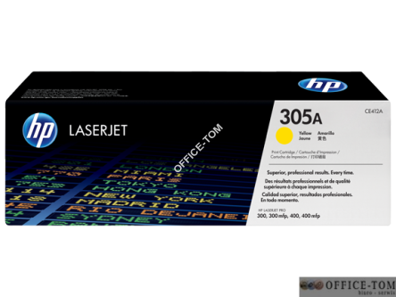 Toner HP 305A (CE412A) żółty 2600str