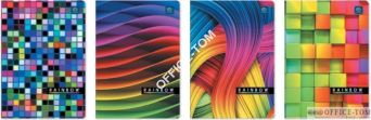 Zeszyt A5 60 kratka  UV Kolekcja nr 210 Rainbow INTERDRUK