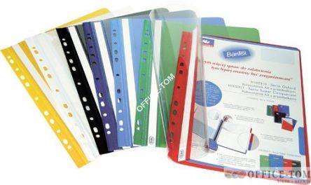 Skoroszyt A4 PVC z perforacją (10szt.) czarny 100550312 ELBA