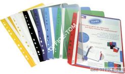 Skoroszyt A4 PVC z perforacją (10szt.) czarny 100550312 ELBA