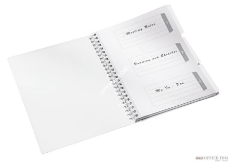 Notatnik z folderem \