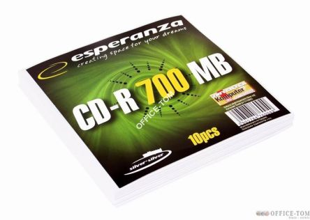 CD-R ESPERANZA Silver - Koperta 1szt