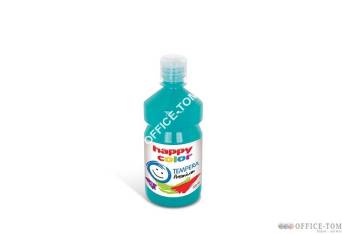 Farba tempera Premium 500ml, turkusowy Happy Color