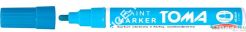 Marker olejowy z farbą, końcówka 2,5mm - jasnoniebieskie Toma