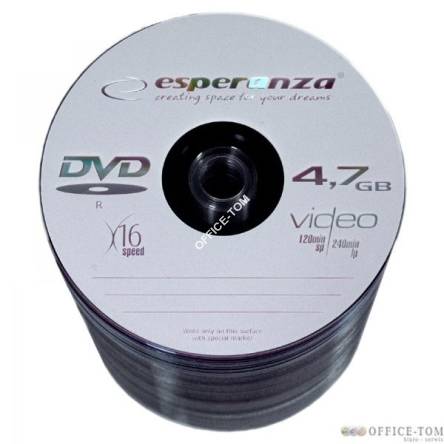 DVD-R ESPERANZA 4,7GB X16 - S-100