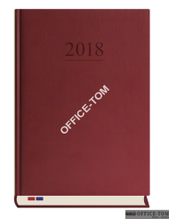 Terminarz A5 MENADŻERA bordo 1 dzień/1-nej stronie T-203V-B Michalczyk i Prokop