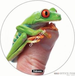 Podkładka pod mysz FELLOWES twarda okrągła, żabka