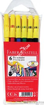 Flamastry Etui 6 Szt FABER-CASTELL