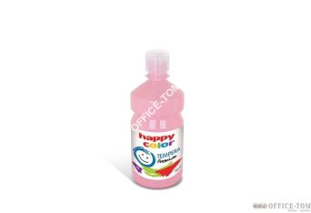 Farba tempera Premium 500ml, różowy Happy Color