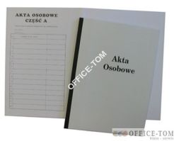 Teczka akt osobowych WARTA grzbiet kryty