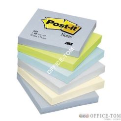 Bloczki samoprzylepne 3M POST-IT® 654ML 76x76 Paleta mineralna 600k