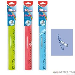 Linijka MAPED geometric 30 cm mix 3 kolory