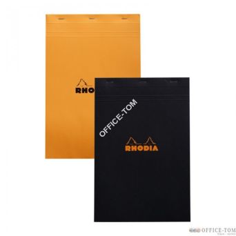 Blok szyty N\'19 21x31,8cm 80k.linia RHODIA WHITE 19601