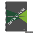 Kołonotatnik Office PP A4, w kratkę, zielony 44950055 Leitz - 3
