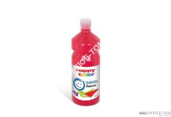 Farba Tempera Premium 1000ml, ciemnoczerwony Happy Color