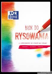 Blok rysowania OXFORD A4 20k 120G biały