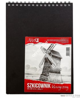Szkicownik A4 98g 80kartek spirala KOH I NOOR