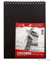 Szkicownik A4 98g 80kartek spirala KOH I NOOR