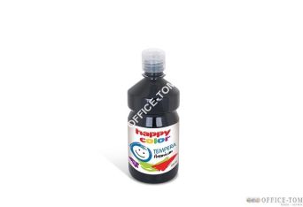 Farba tempera Premium 500ml, czarny Happy Color