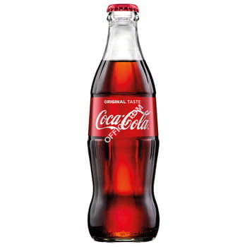 Napój gazowany Coca-Cola w szklanej butelce, 330ml
