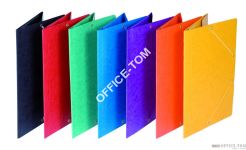 Teczka Donau preszpan z gumka A4 czerwona