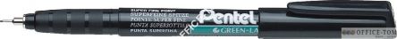 Marker cienki wodoodporny PENTEL końcówka 0,4 mm ekologiczne Niebieski