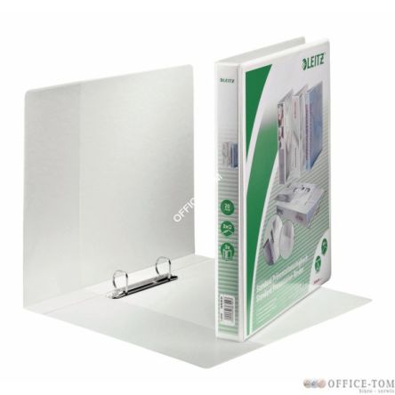 Segregator ofertowy LEITZ Panorama standard, A4+, 2DR/20, grzbiet 37 mm, biały