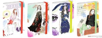 Notatnik ekskluzywny NARCISSUS 80k. Fashion Girls 12x17 4wzory