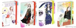 Notatnik ekskluzywny NARCISSUS 80k. Fashion Girls 12x17 4wzory