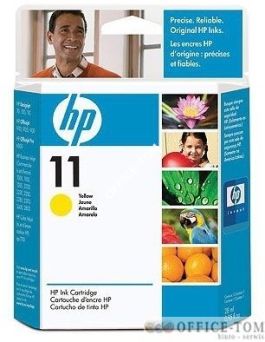 Tusz HP 11 (C4838AE) żółty 28ml