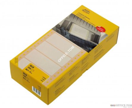 Etykiety AVERY ZWECKFORM uniwersalne do drukarek igłowych 88,9 x 23 mm, 2000 szt./op., białe