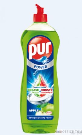 Płyn do naczyń PUR 0.9L jablkowy 3xACTION