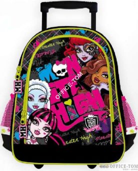 Plecak na kółkach 15\" MONSTER HIGH - seria III ST.MAJEWSKI