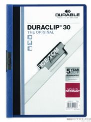 Skoroszyt DURABLE DURACLIP® Original 30 granatowy
