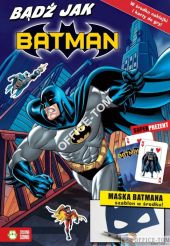 Książka Batman - gry i zabawy (figurki, karty i maski do wypchnięcia) Zielona Sowa