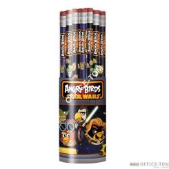 Ołówki grafitowe w tubie 60 szt. ANGRY BIRDS & STAR WARS II