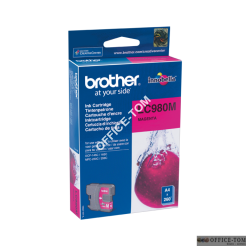 Tusz BROTHER (LC980M) purpurowy 260str