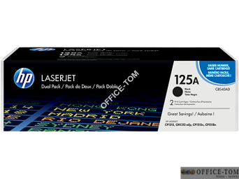 Toner HP 125A (CB540AD) czarny 2x2200str 2szt